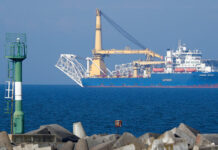 «Академик Черский» начал движение по маршруту «Северного потока — 2»