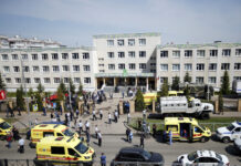 Школы в Казани охраняют бабушки и кнопки: на ЧОПах экономят